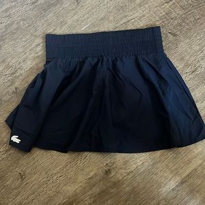 Lacoste sports skirt-navy blue-green shorts liner